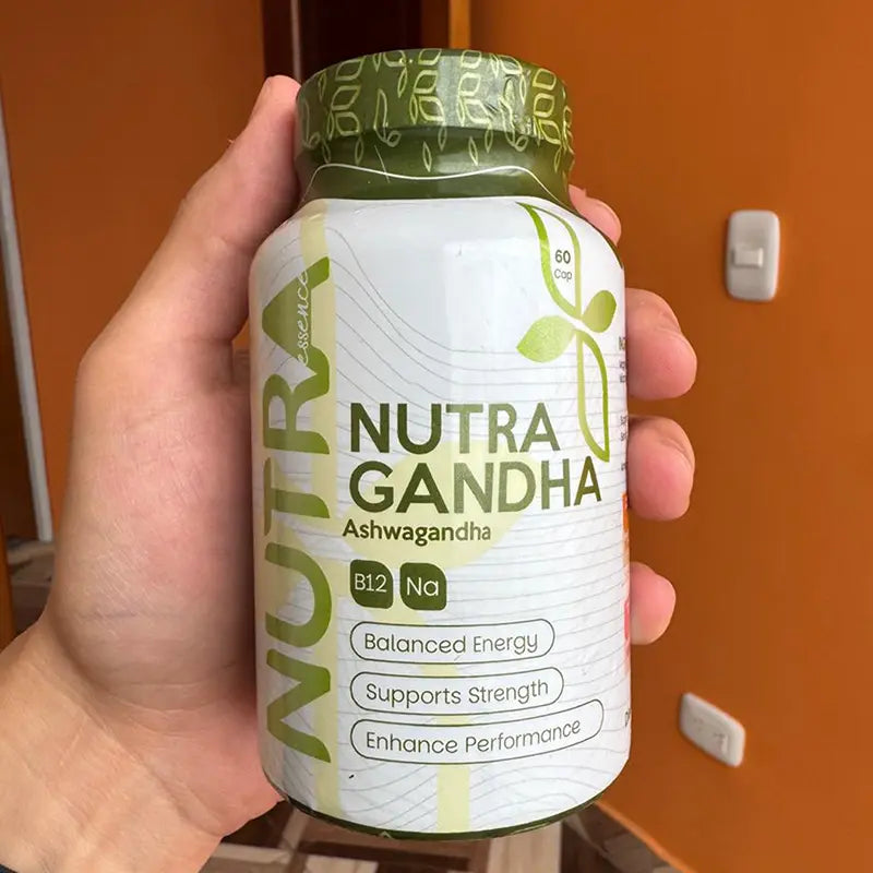 Vive sin ansiedad con Nutra Ashwagandha 🌿