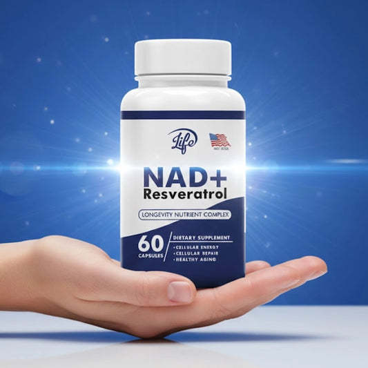 NAD + Resveratrol – Suplemento Potenciador y Rejuvenecedor