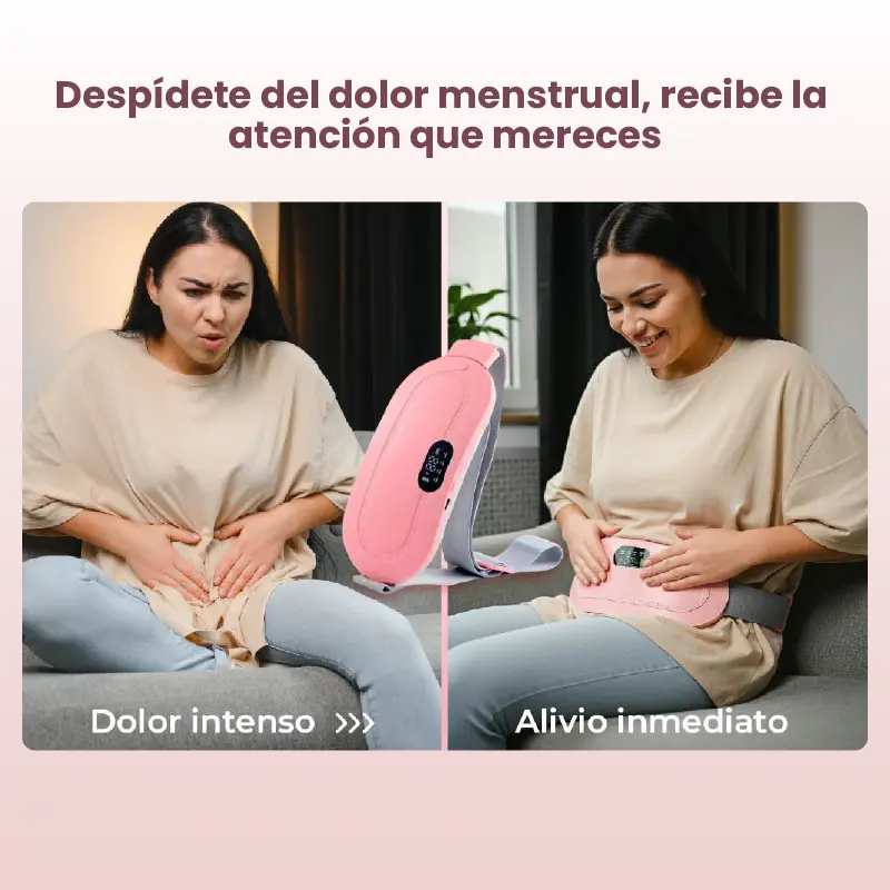 Cinturón térmico inteligente | Alivio menstrual inmediato🌡️