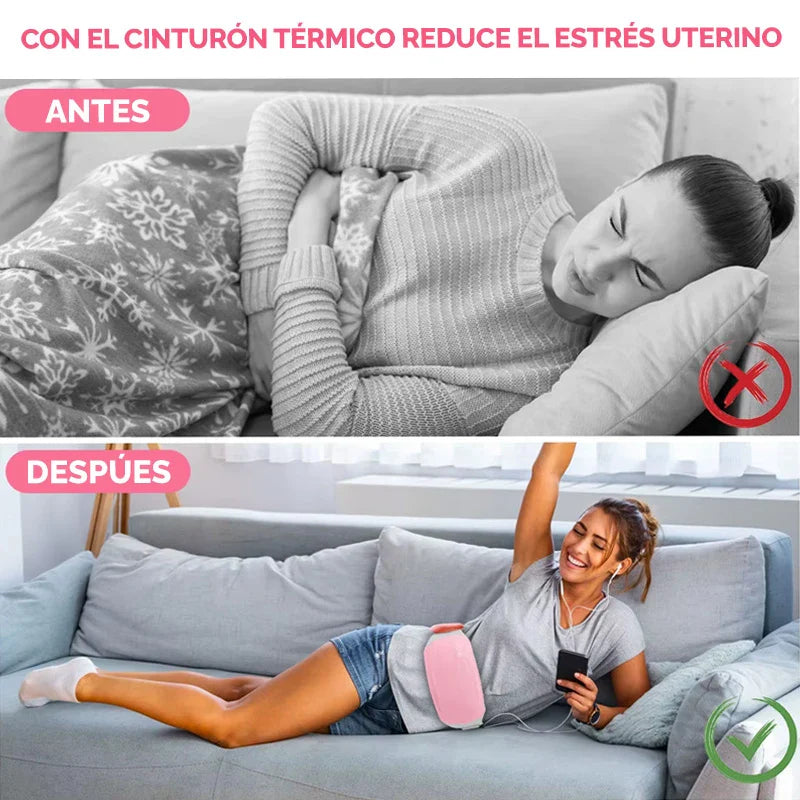 Cinturón térmico inteligente | Alivio menstrual inmediato🌡️
