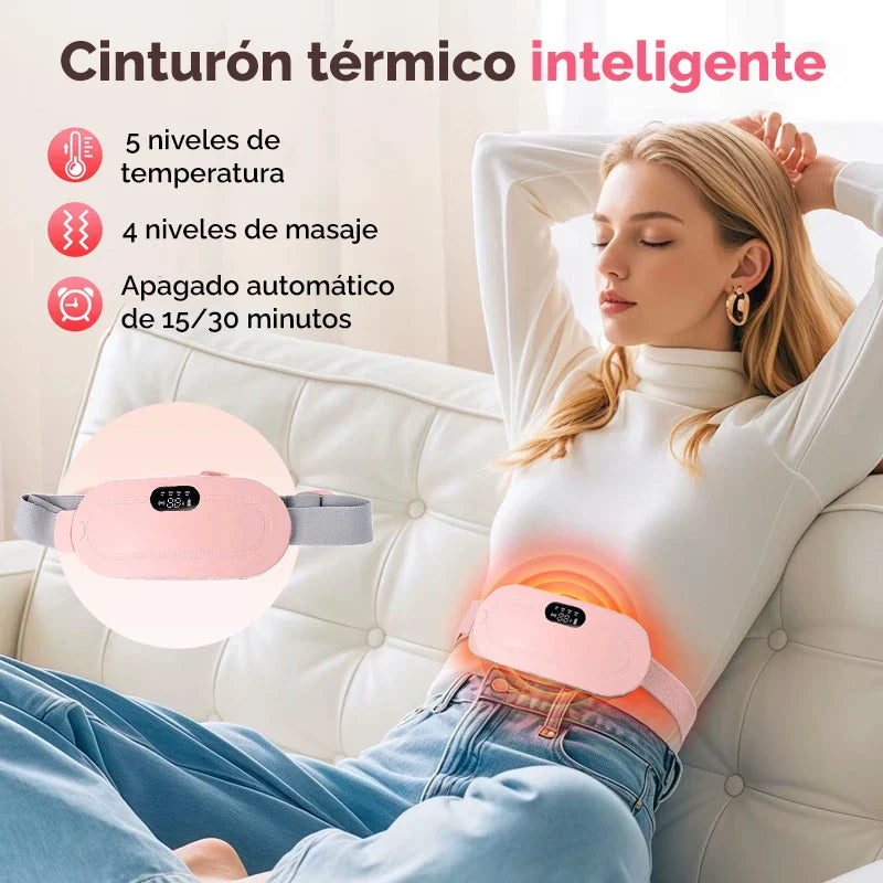 Cinturón térmico inteligente | Alivio menstrual inmediato🌡️