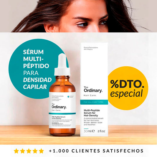 Sérum Capilar The Ordinary Multi-Péptido 30ml | Recupera tu Cabello desde la Raíz 🤩